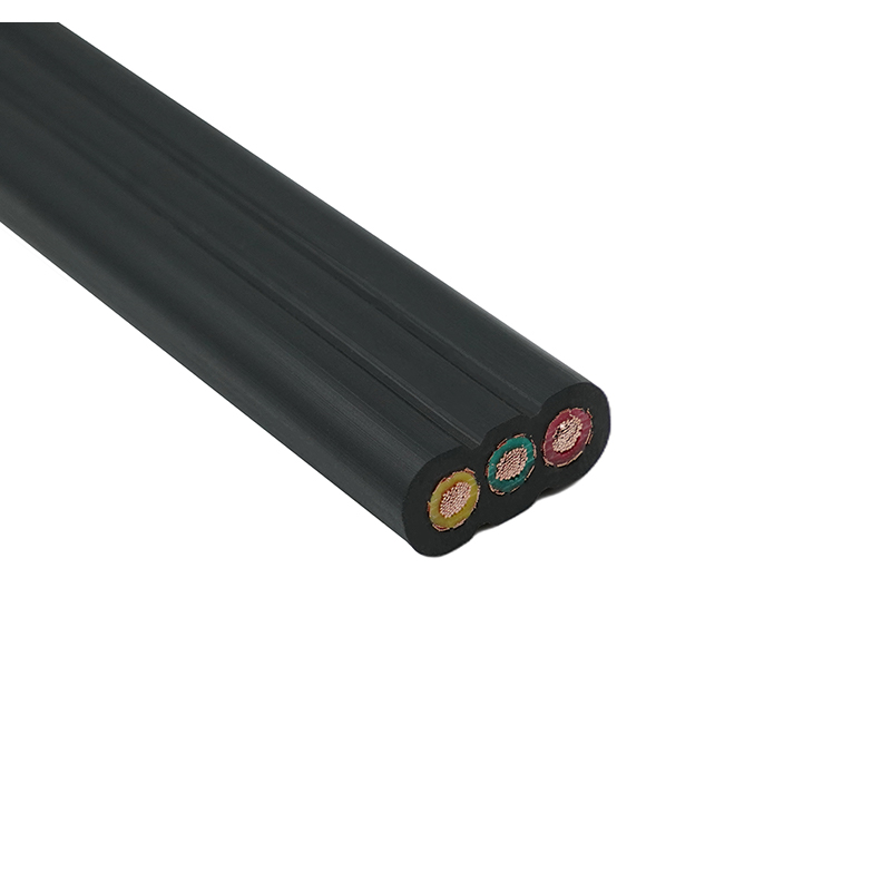 Bakır Çekirdekli PVC İzoleli PVC Kılıf Korumalı Asansör Düz Kablo