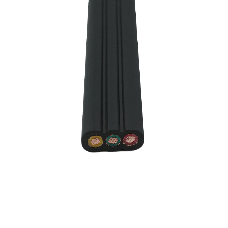 Bakır Çekirdekli PVC İzoleli PVC Kılıf Korumalı Asansör Düz Kablo