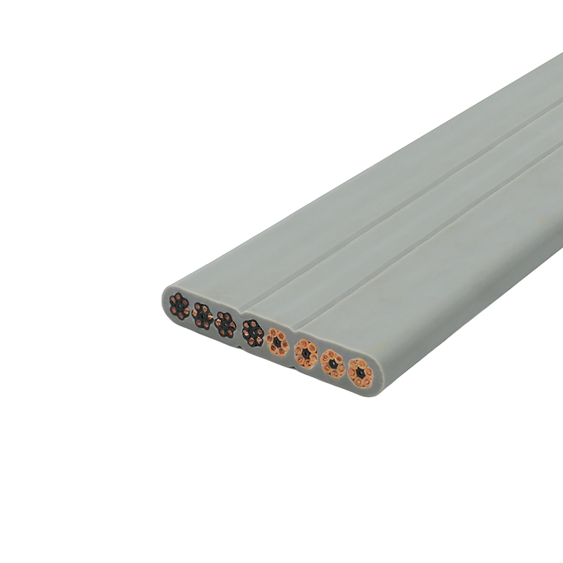 Bakır Çekirdekli PVC İzoleli PVC Kılıf Asansör Düz Kablo