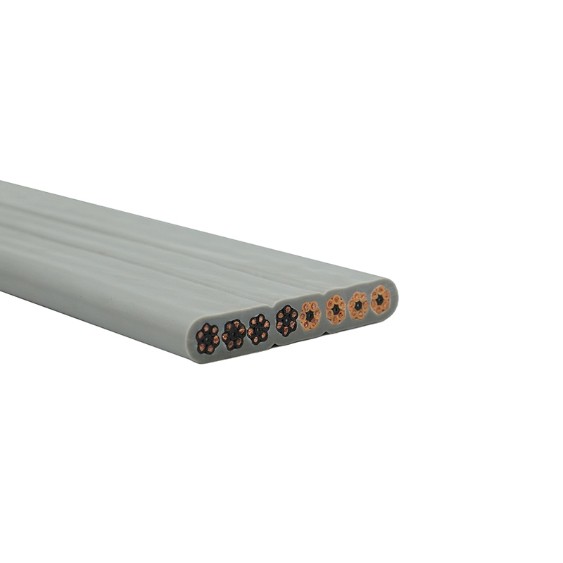 Bakır Çekirdekli PVC İzoleli PVC Kılıf Asansör Düz Kablo