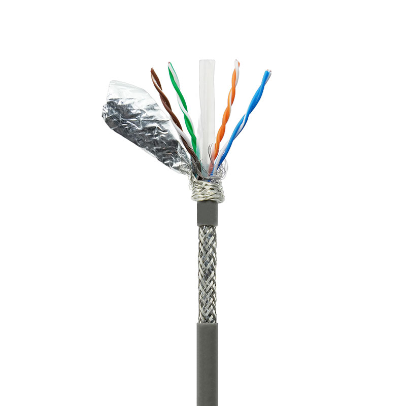 Kategori 6 Korumalı Bükümlü Çift Ağ Kablosu